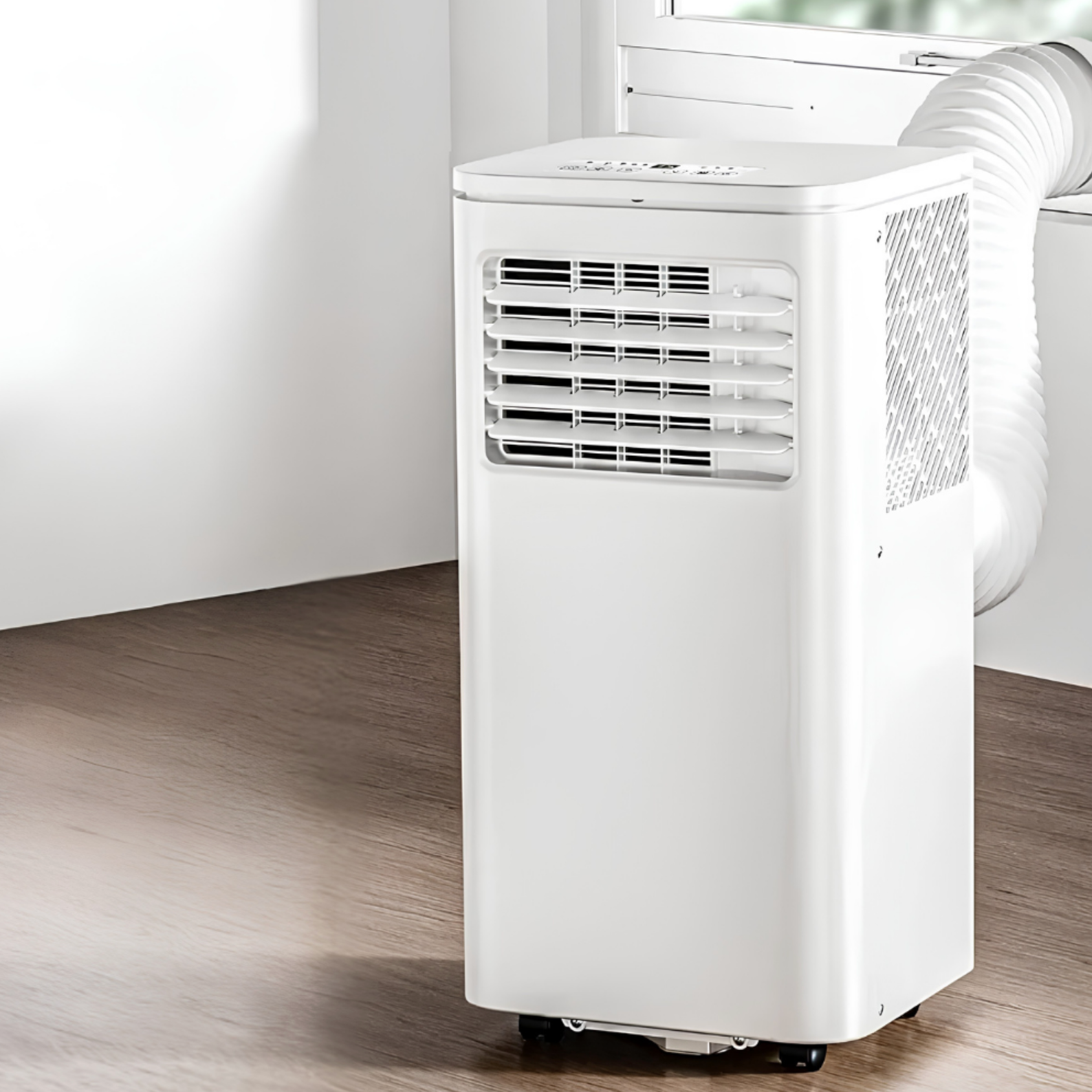 Airco Portable Air Conditioner 3-in-1 with Remote Control, Dehumidifier & Fan - 24-Hour Timer, Night Mode